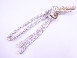 リサイクル　和装小物　帯締め　礼装用　金銀糸　正絹　手組　変わり組